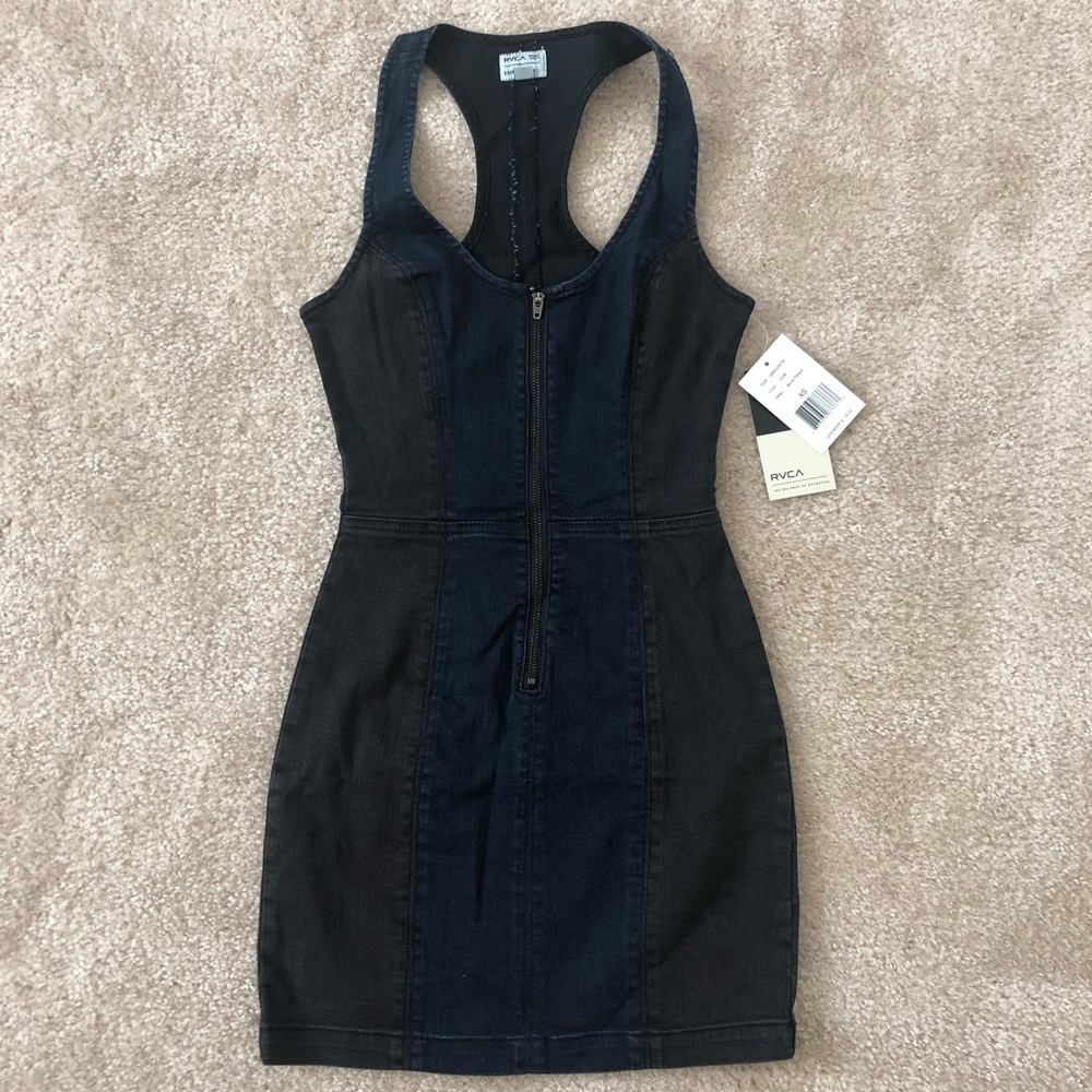 RVCA Denim Bodycon Dress